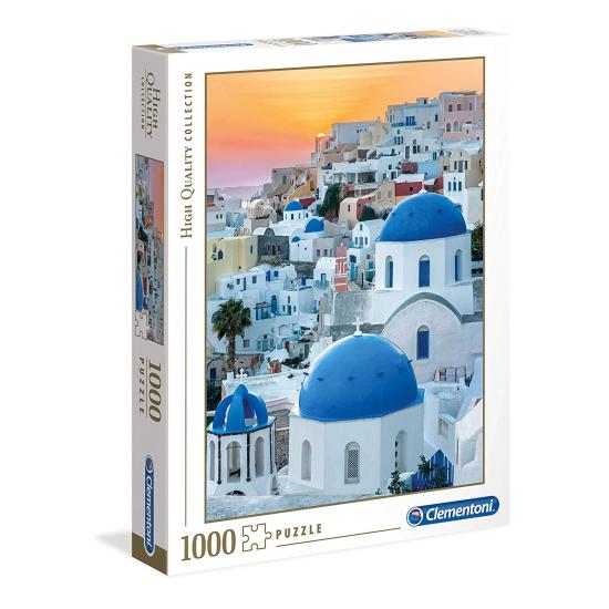 Clementoni Santorini Puzzle 1000 pièces