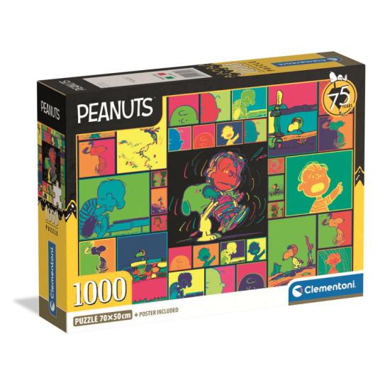 Puzzle Clementoni Snoopy Peanuts Couleur 1000 pcs