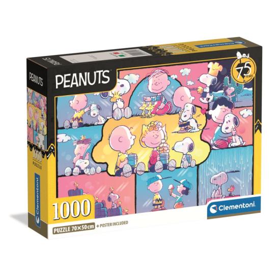Puzzle Clementoni Snoopy Peanuts Moments 1000 pcs