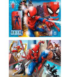 Clementoni Spiderman Puzzle 2 x 60 pièces