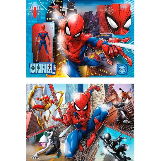 Clementoni Spiderman Puzzle 2 x 60 pièces