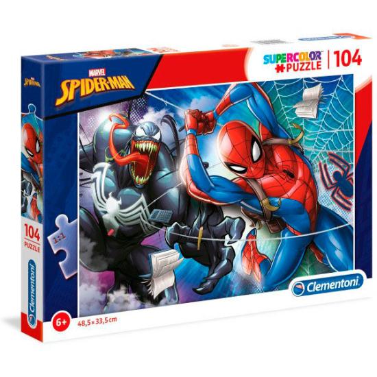 Clementoni Spiderman VS Venom Puzzle 104 pièces