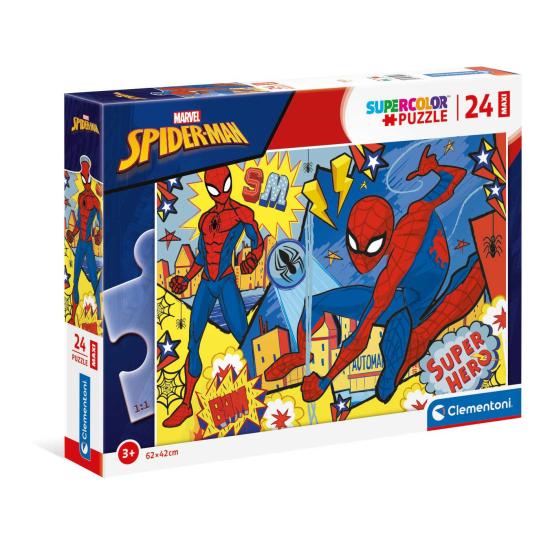 Clementoni Spiderman Super Hero Maxi Puzzle 24 pièces