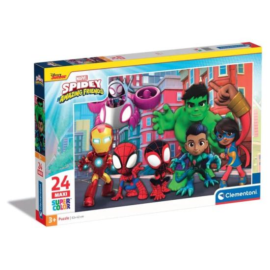 Puzzle Clementoni Spidey Amazing Friends Maxi 24 pièces