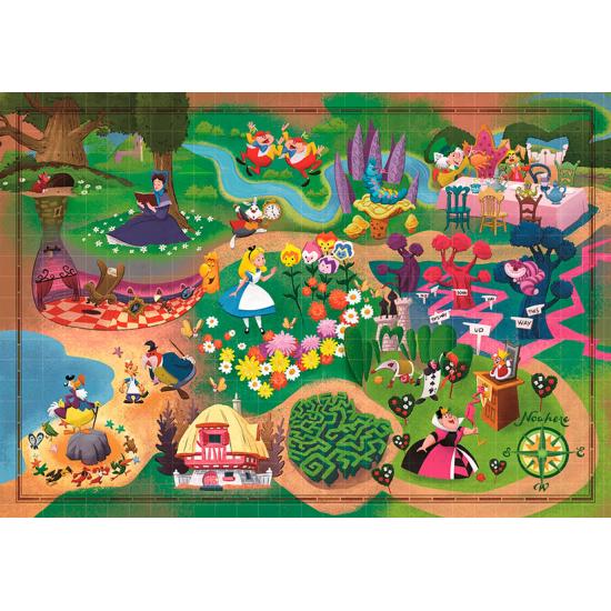 Puzzle Clementoni Story Maps Alicia 1000 pièces Puzzle Clementoni Story Maps Alicia 1000 pièces
