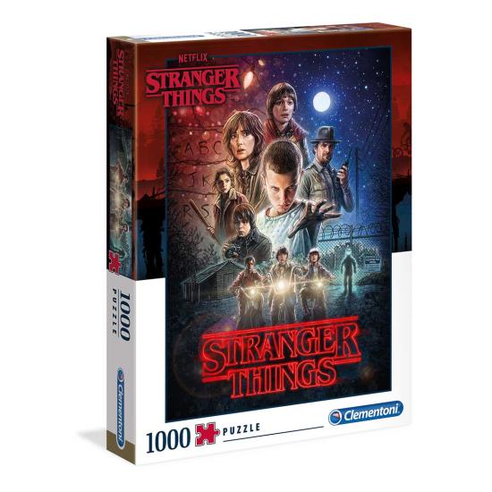 Puzzle Clementoni Stranger Things 1 de 1000 pièces