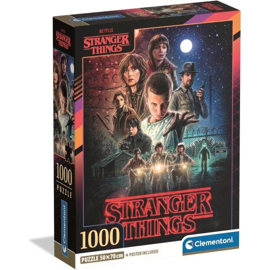 Puzzle Clementoni Stranger Things 1 de 1000 pièces