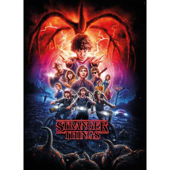 Clementoni Stranger Things 2 Puzzle 1000 pièces