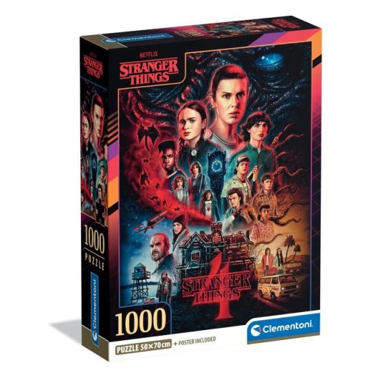 Puzzle Clementoni Stranger Things 4 1000 pièces