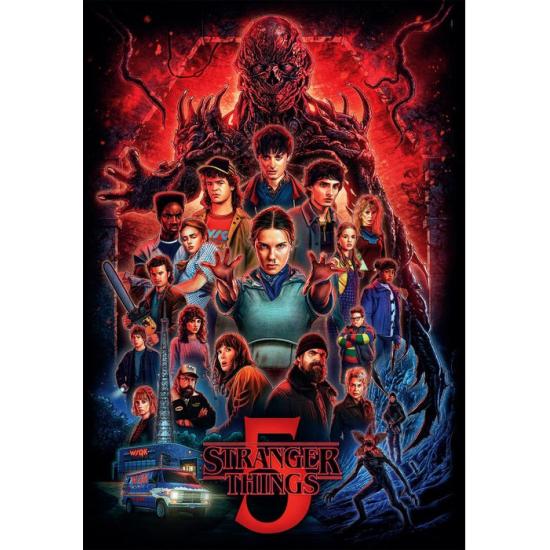 Puzzle Clementoni Stranger Things 5 de 1000 pièces