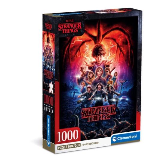 Puzzle Clementoni Stranger Things 2 avec 1000 pièces Puzzle Clementoni Stranger Things 2 avec 1000 pièces