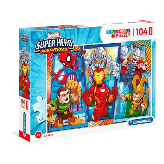 Puzzle Clementoni Marvel Superheroes Maxi 104 pièces