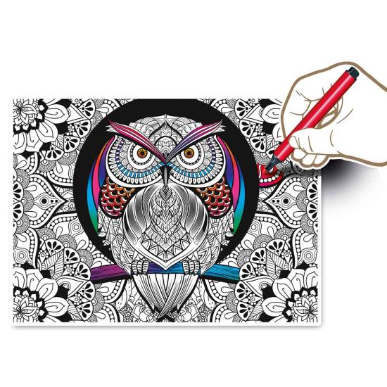 Puzzle Clementoni THERAPY La Chouette 500 Pièces