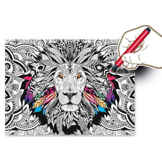 Puzzle Clementoni THERAPY Le Lion 500 pièces