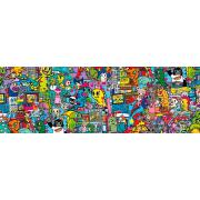 Clementoni Tokidoki Panorama Puzzle 1000 pièces