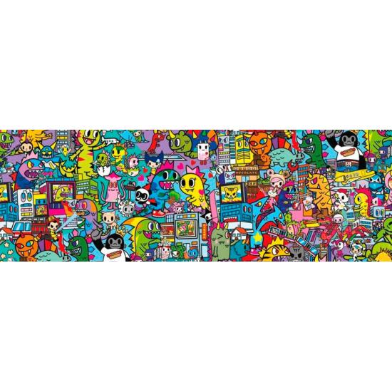 Clementoni Tokidoki Panorama Puzzle 1000 pièces