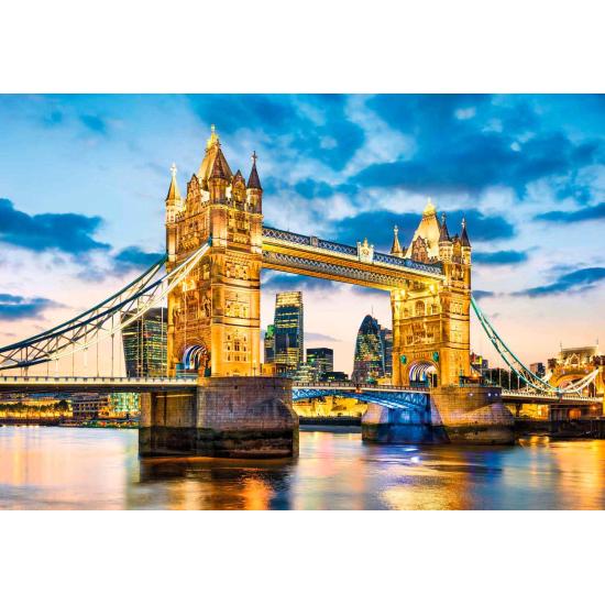 Clementoni Tower Bridge au crépuscule Puzzle 2000 pièces Clementoni Tower Bridge au crépuscule Puzzle 2000 pièces