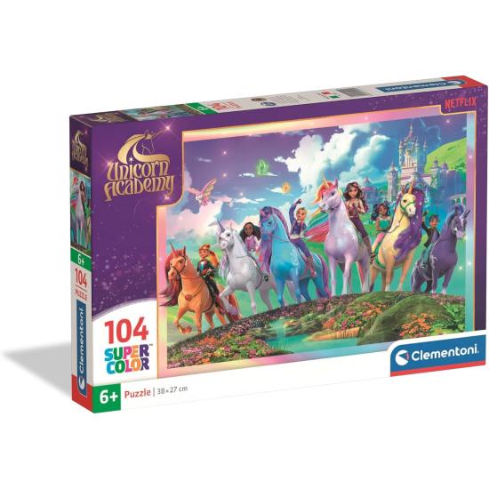Puzzle Clementoni Unicorn Academy 104 pièces Puzzle Clementoni Unicorn Academy 104 pièces