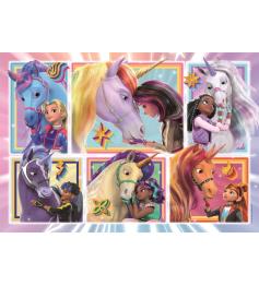 Puzzle Clementoni Unicorn Academy: Licornes 104 pièces