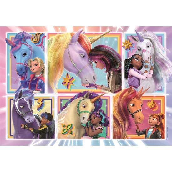Puzzle Clementoni Unicorn Academy: Licornes 104 pièces Puzzle Clementoni Unicorn Academy: Licornes 104 pièces
