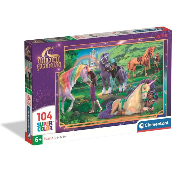 Puzzle Clementoni Unicorn Academy: Au Prado 104 pièces Puzzle Clementoni Unicorn Academy: Au Prado 104 pièces