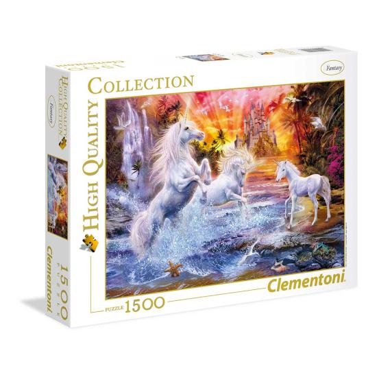 Clementoni Wild Licornes Puzzle 1500 pièces Clementoni Wild Licornes Puzzle 1500 pièces