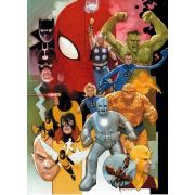 Puzzle Clementoni Marvel Universe 80's 1000 pièces