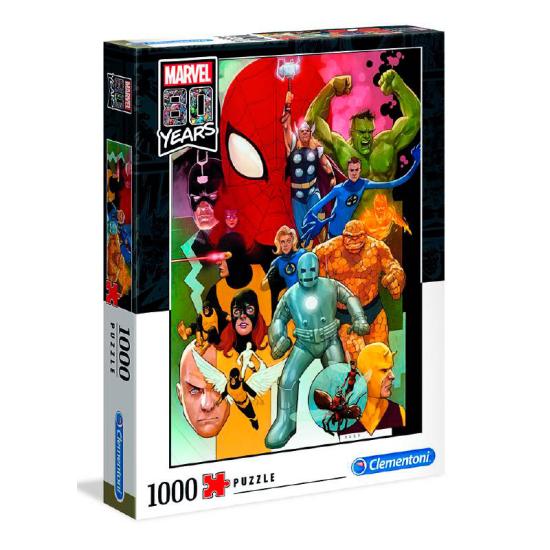 Puzzle Clementoni Marvel Universe 80's 1000 pièces