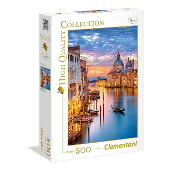 Clementoni Venise Puzzle Lumineux 500 Pièces