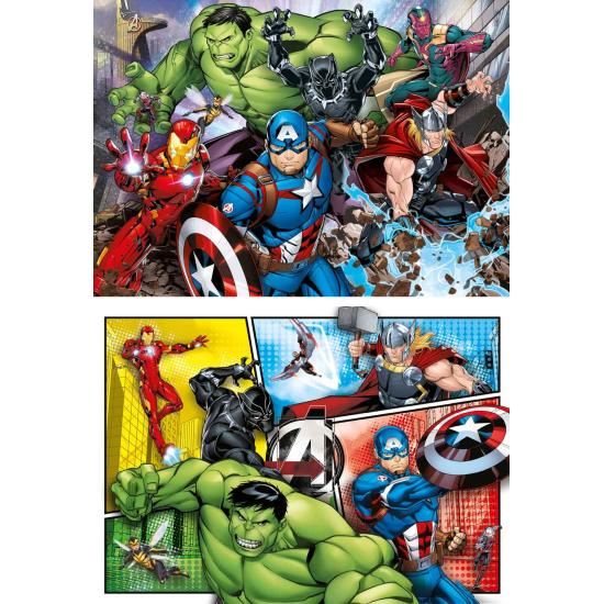 Puzzle Clementoni Avengers 2 x 60 pièces