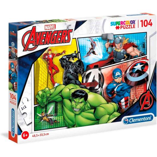 Puzzle Clementoni Avengers 104 pièces Puzzle Clementoni Avengers 104 pièces