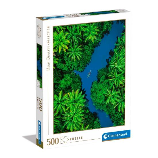 Puzzle Clementoni Vue aérienne tropicale 500 pièces