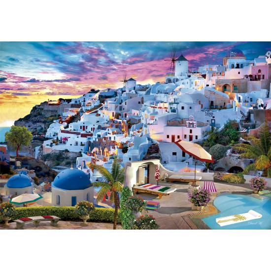 Clementoni Puzzle Vue de la Grèce 500 pièces Clementoni Puzzle Vue de la Grèce 500 pièces