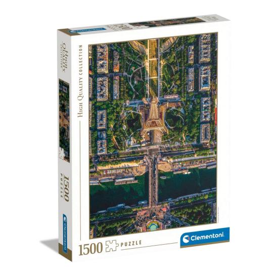 Puzzle Clementoni Voler au-dessus de Paris 1500 pièces