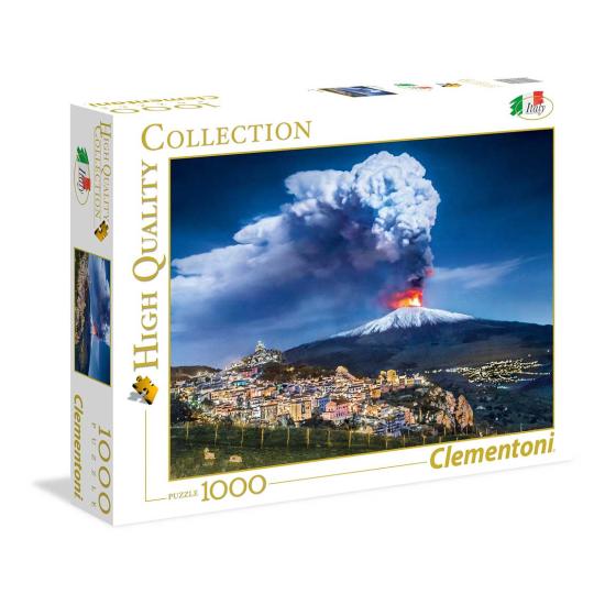 Clementoni Volcan Etna, Italie Puzzle 1000 pièces