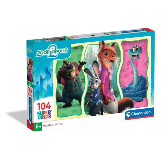 Puzzle Clementoni Zootropolis 2 avec 104 pièces
