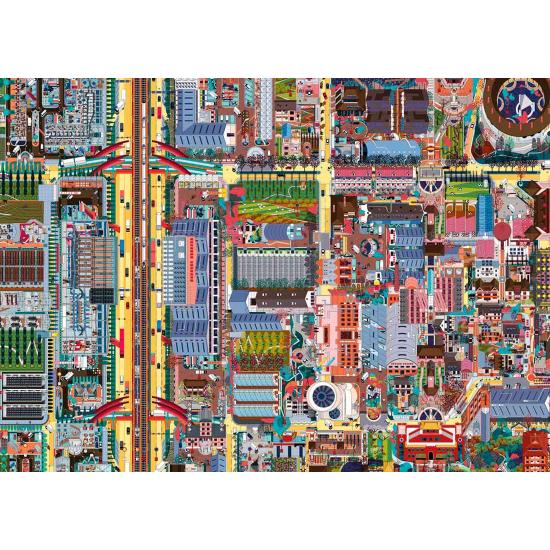 Puzzle 1000 pièces Croosroads aux mûres mûres