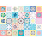Puzzle de 1000 pièces patchwork de mûres