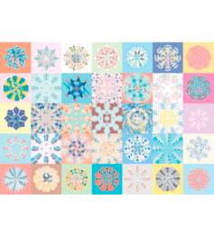 Puzzle de 1000 pièces patchwork de mûres