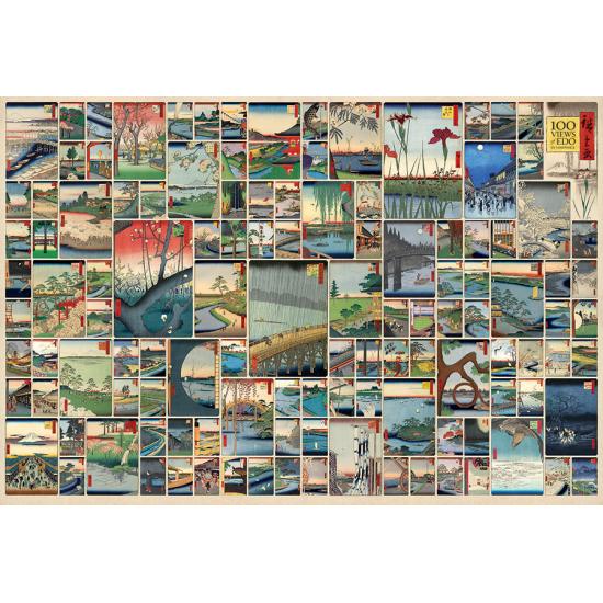 Cobble Hill 100 vues célèbres d'Edo Puzzle 2000 pièces