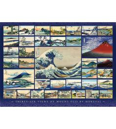 Cobble Hill 36 Vues du Mont Fuji Puzzle 1000 pièces