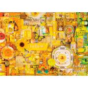 Cobble Hill Puzzle jaune 1000 pièces