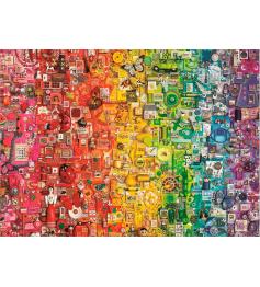 Cobble Hill Puzzle arc-en-ciel coloré 1000 pièces