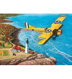Cobble Hill Bennett Barnstorming Plane Puzzle 1000 pièces