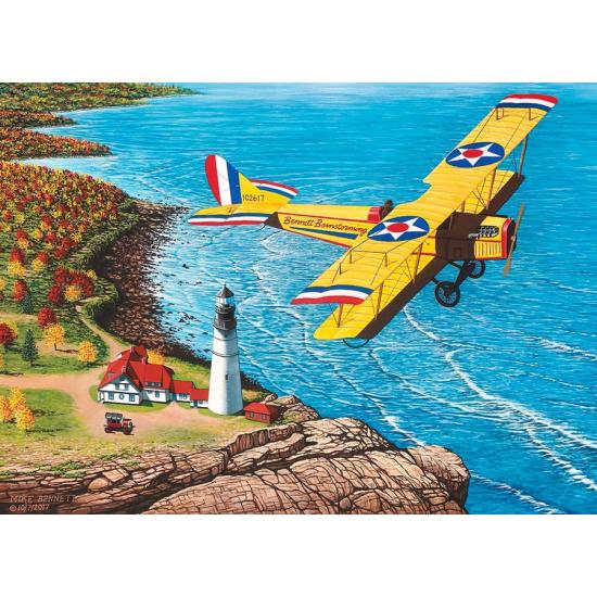 Cobble Hill Bennett Barnstorming Plane Puzzle 1000 pièces