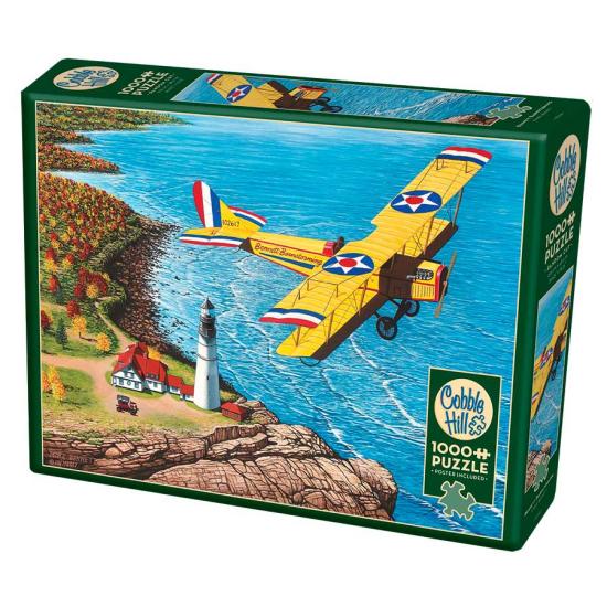 Cobble Hill Bennett Barnstorming Plane Puzzle 1000 pièces