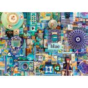 Cobble Hill Puzzle bleu 1000 pièces