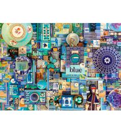 Cobble Hill Puzzle bleu 1000 pièces