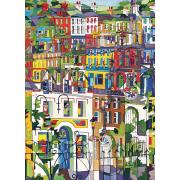 Puzzle coloré de 1000 pièces Cobble Hill