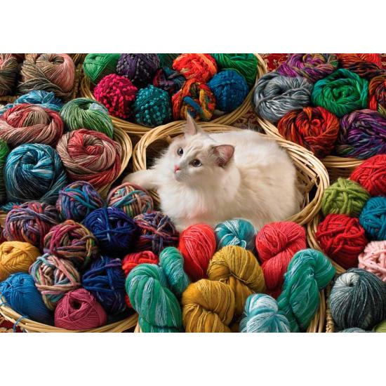 Cobble Hill Puzzle boule de fourrure 1000 pièces